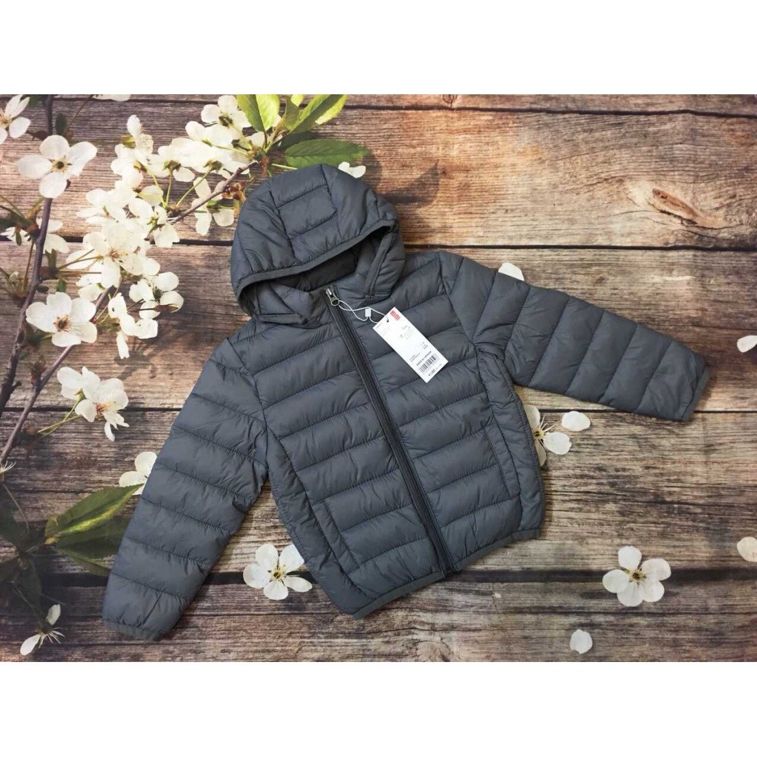 Áo phao bé gái siêu nhẹ-